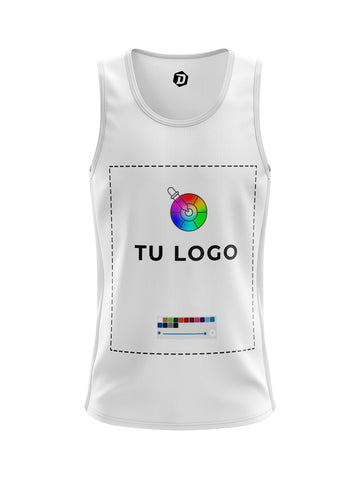 Camiseta SIN mangas personalizada Full Print 360