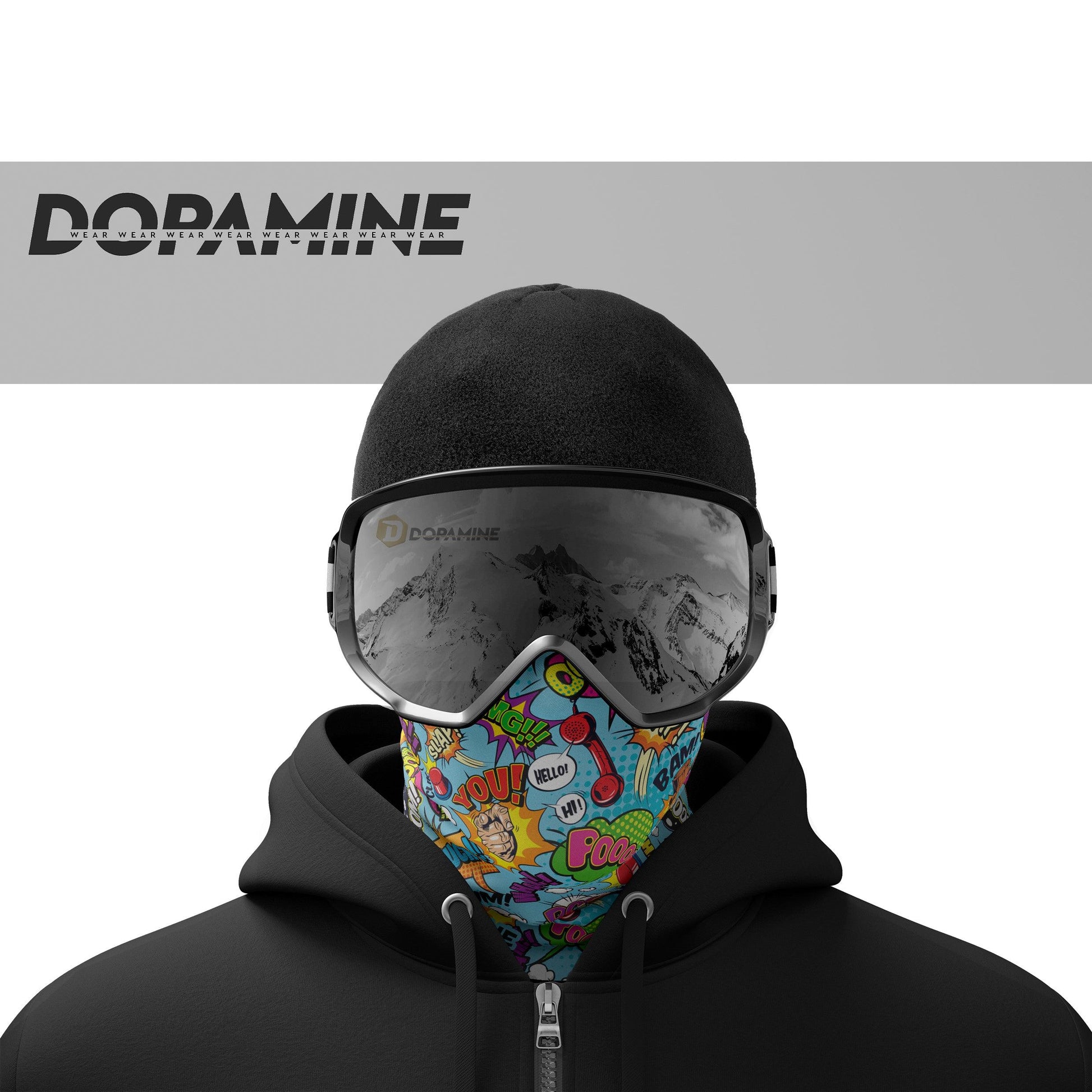 Dopamine Buf Tubular COMIC® - DOPAMINEOFICIAL
