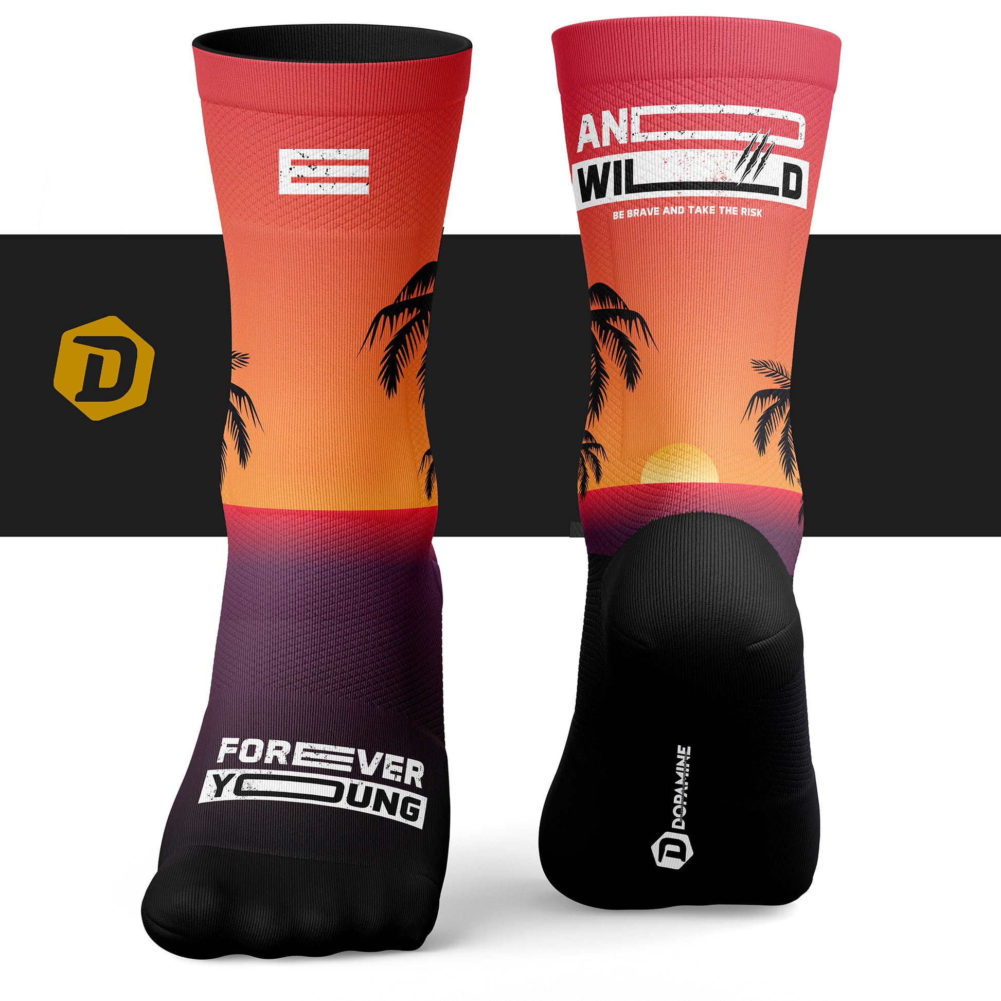 Calcetín Deportivo FOREVER YOUNG - DOPAMINEOFICIAL