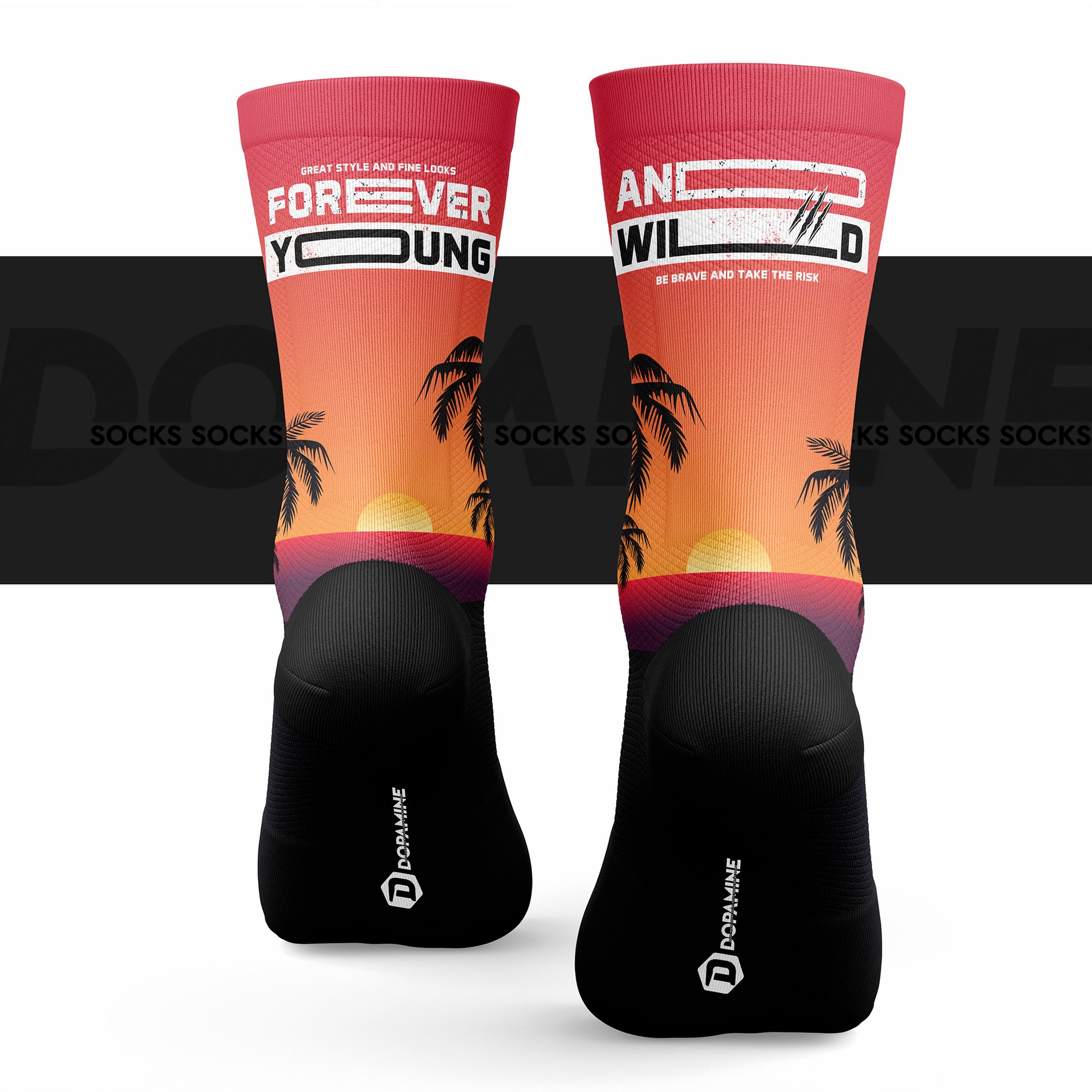 Calcetín Deportivo FOREVER YOUNG - DOPAMINEOFICIAL